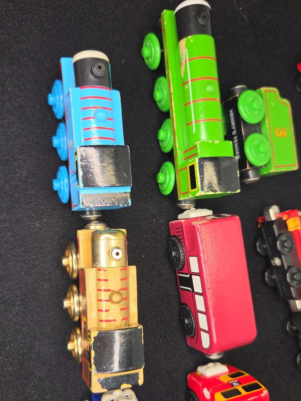 Lot Of Thomas The Tank Engine Wooden And Metal.